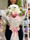 Buquê Amor com pelúcia - Imagem 3