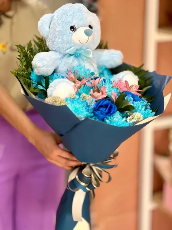 Buquê Encanto AZUL - Imagem 2