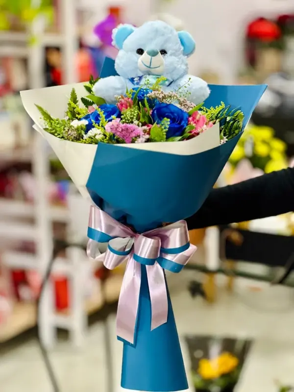 Buquê Amor azul - Imagem 3