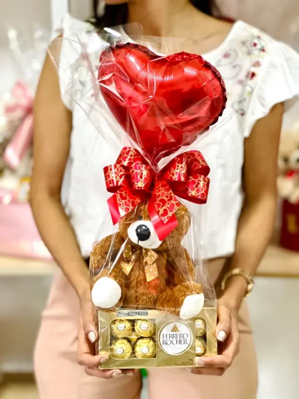 Urso com Ferrero Rocher - Imagem 2