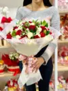 Buquê de Rosas PREMIUM c/ 50 Rosas