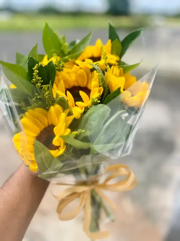 Buquê minimalista Girassol - Imagem 2