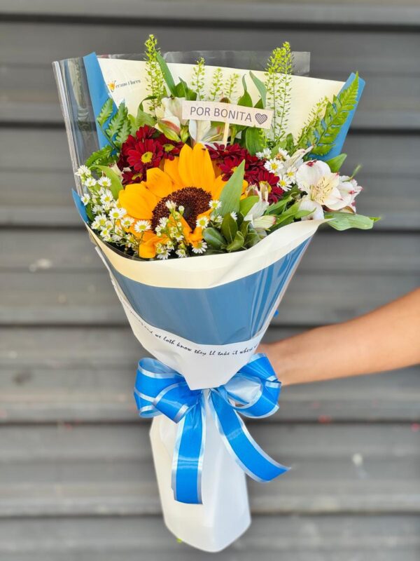 Arranjo de Girassol solitario - Imagem 2